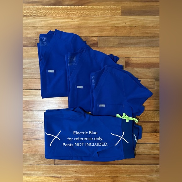 RARE FIND Figs Original Blue XS Catarina Tops Single item $25 EACH ITEM/firm. - Picture 2 of 2